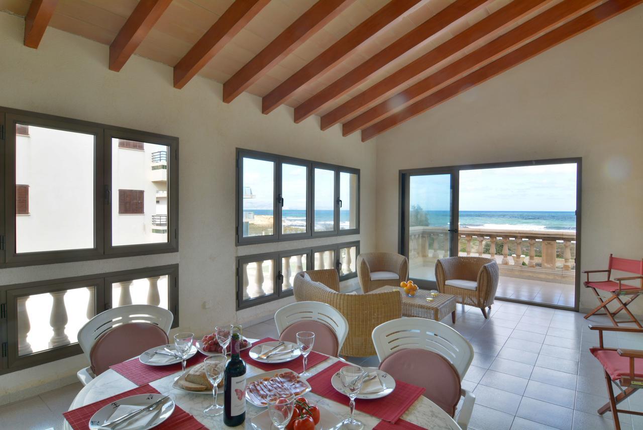 Front Line Beach Apartment In Son Serra Son Serra de Marina Buitenkant foto