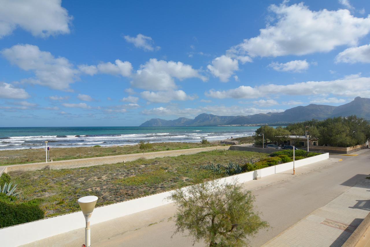 Front Line Beach Apartment In Son Serra Son Serra de Marina Buitenkant foto