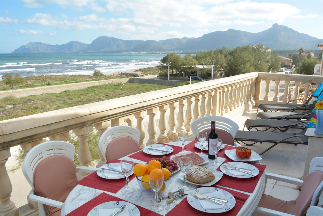 Front Line Beach Apartment In Son Serra Son Serra de Marina Buitenkant foto